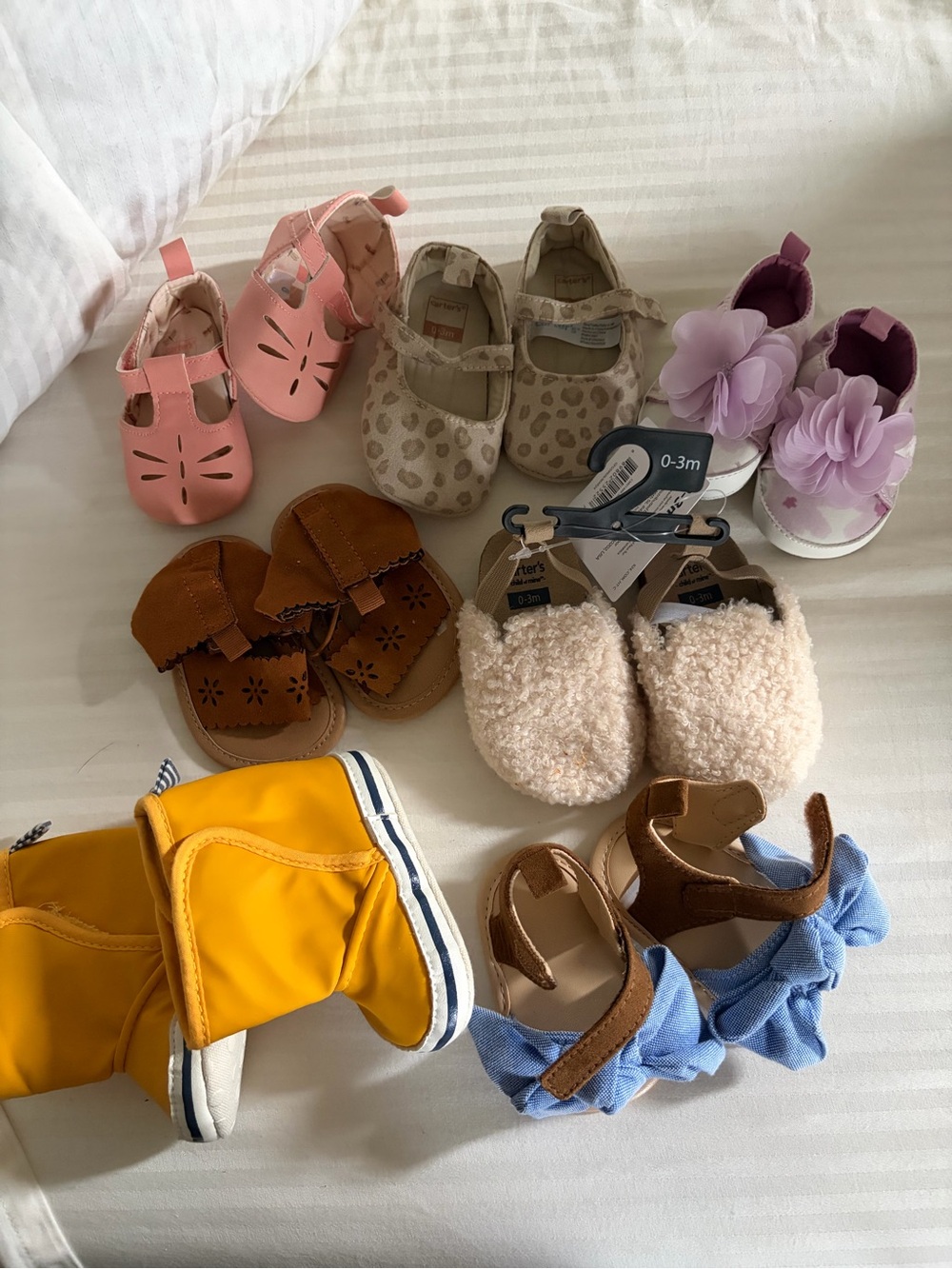 Infant shoe bundle-7 pairs
